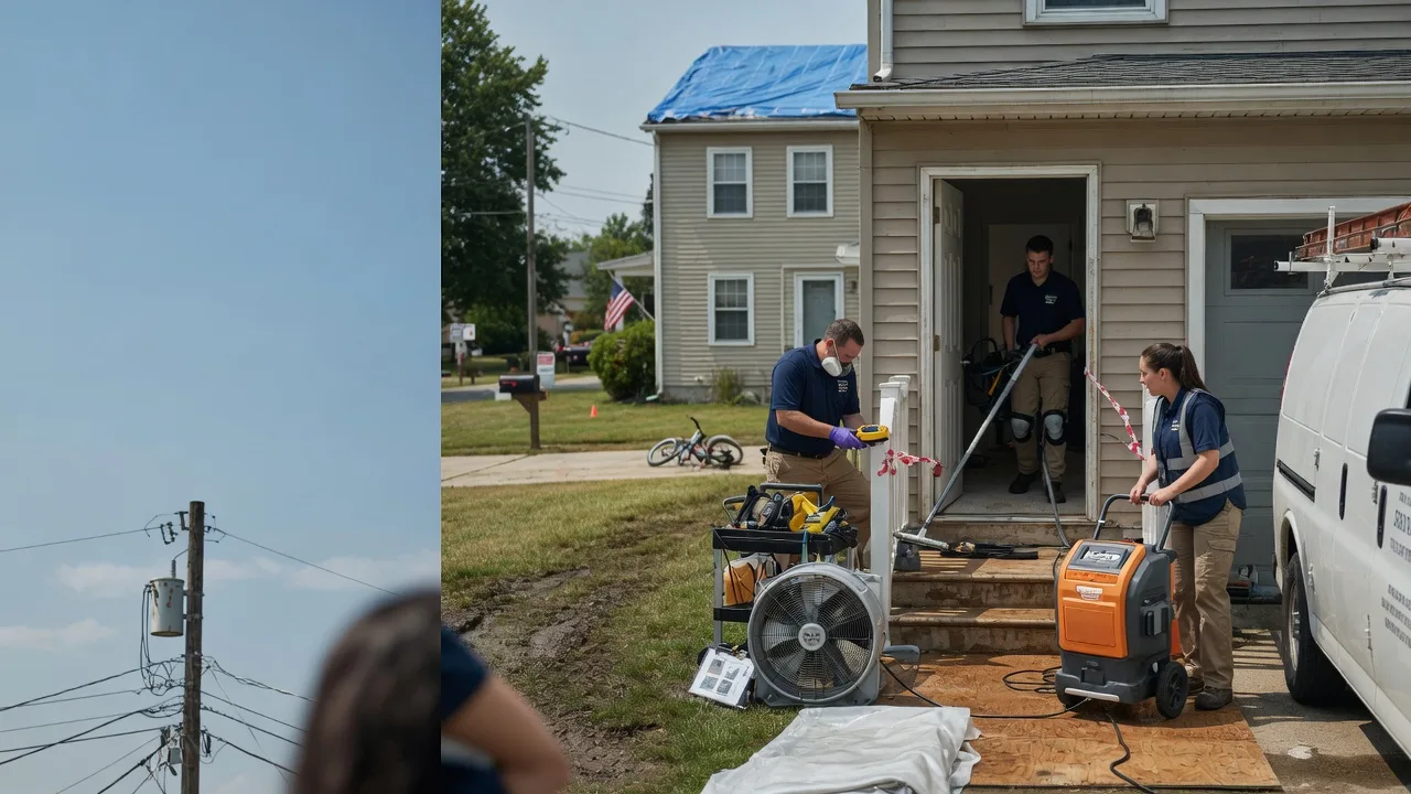 Water Damage Repair in Ponder, TX near me